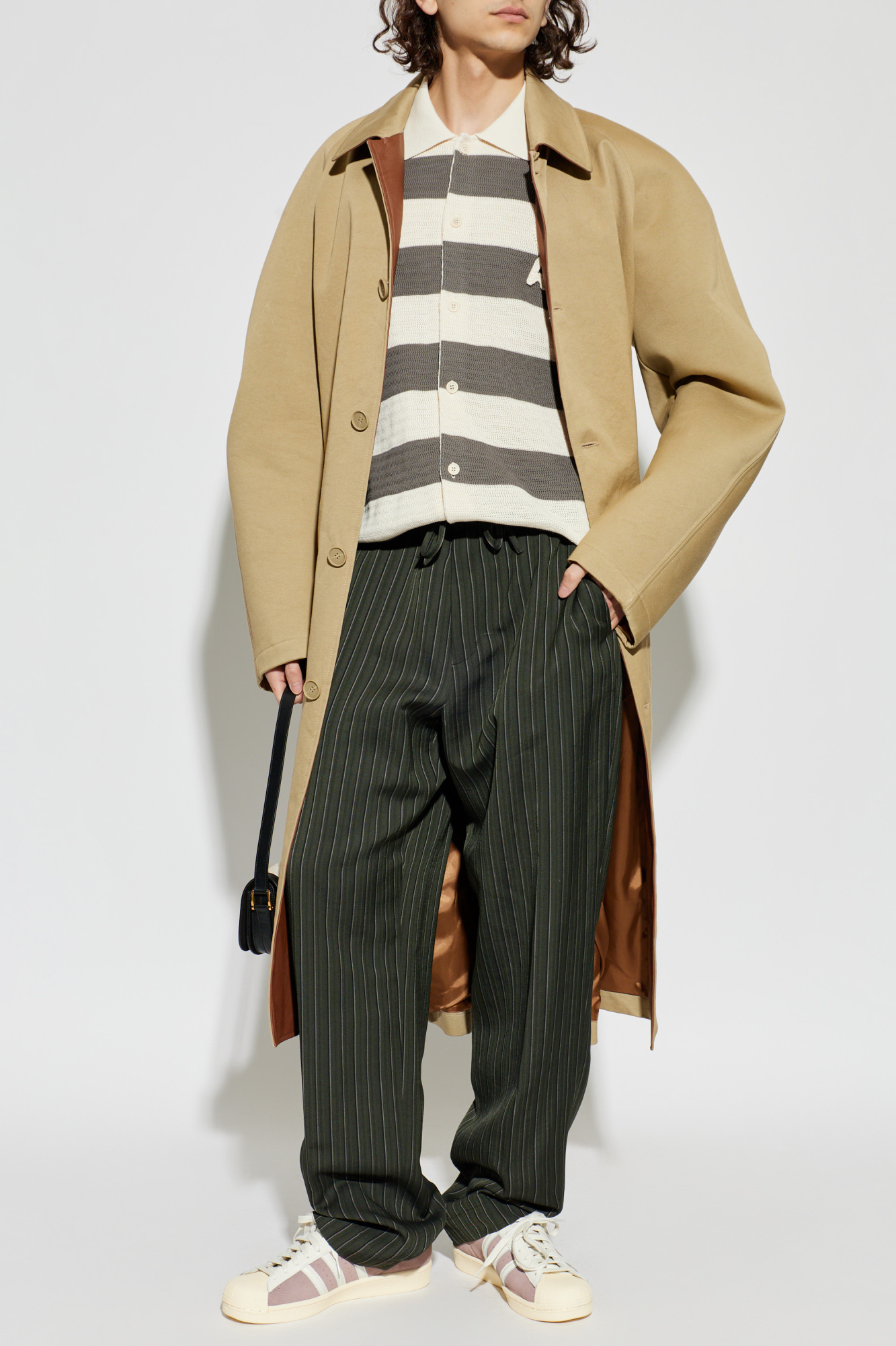 Ami Alexandre Mattiussi Cardigan with striped pattern | Men's | Vitkac
